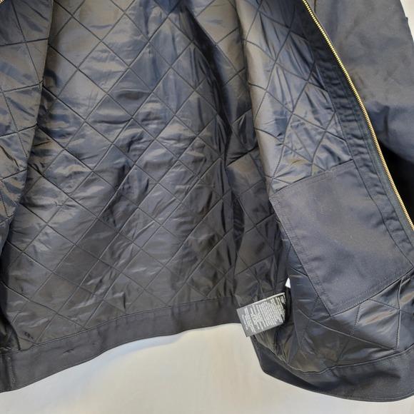 Dickies Insulated Eisenhower Front-Zip Black Jacket - Picture 10 of 10